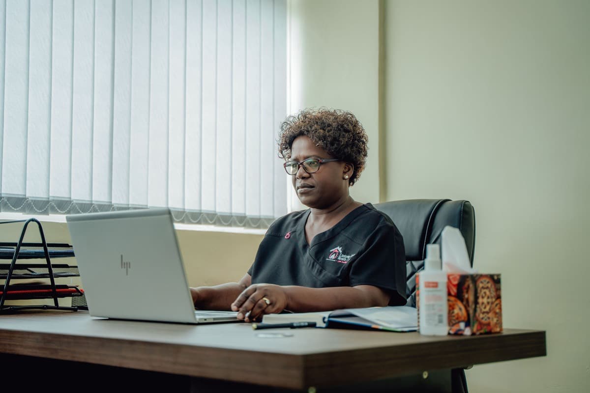 Lanterna founder Dorcas Odhiambo